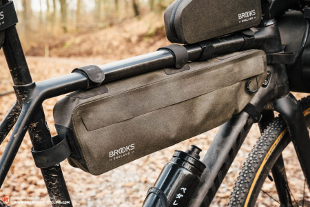 Велосумка на раму Brooks Scape Frame Bag Mud Green