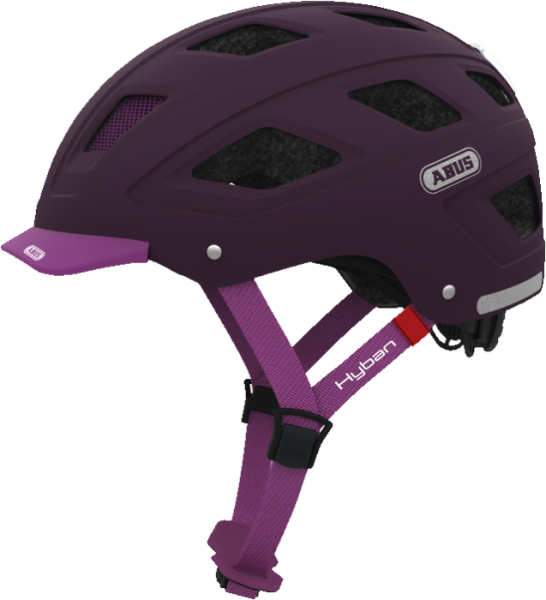Велошлем ABUS Hyban Core Purple