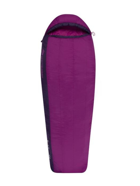 Женский спальный мешок Quest QuI (3/-3°C), 183 см - Right Zip, Grape/Blackberry от Sea to Summit