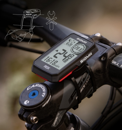 Велокомпьютер ROX 2.0 Black Sigma Sport