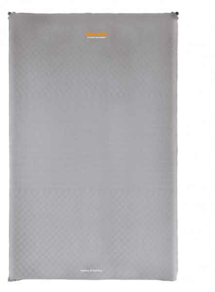 Самонадувающийся двухместный коврик Pinguin Nomad 50 Double, 198х130х5см, Grey