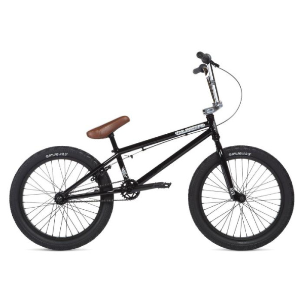Велосипед BMX Stolen Casino 20" Black & Chrome Plate 2020