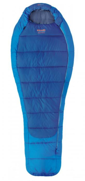 Спальный мешок Pinguin Comfort (-1/-7°C), 195 см - Right Zip, Blue
