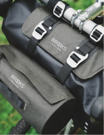 Велосумка на руль Brooks Scape Handlebar Pouch, Mud Green