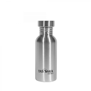 Фляга Tatonka Steel Bottle Premium, Polished, 0,5L