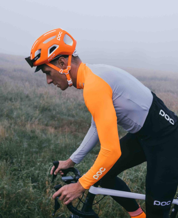 Шлем велосипедный POC Ventral Air Spin, Zink Orange AVIP, L