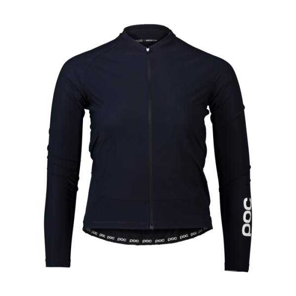 Велоджерси женское с длинным рукавом POC Essential Road W's LS Jersey, Navy Blue, L