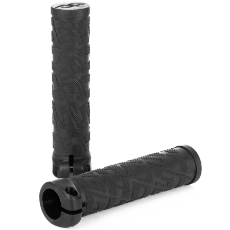 Грипсы Ghost, с зажимами, черные