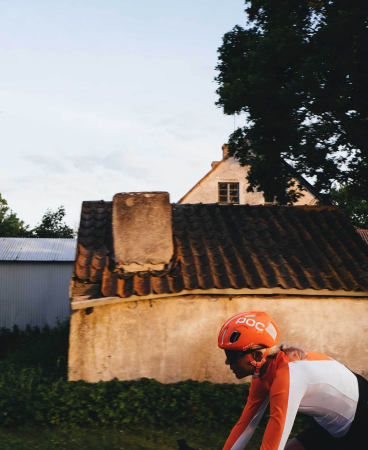 Велошлем POC Ventral Spin Zink Orange AVIP, р.S