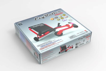 Самокат-каталка Ezyroller Classic, Черно-оранжевый