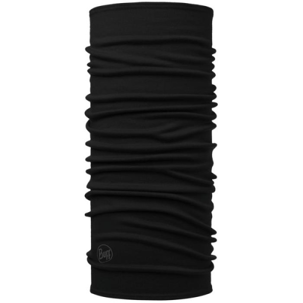 Шарф-труба Buff Midweight Merino Wool, Solid Black