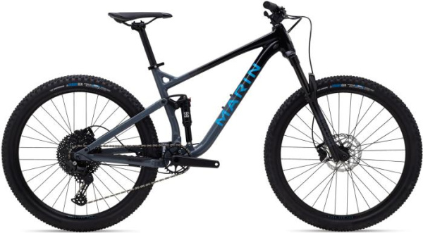 Горный велосипед 27,5" Marin RIFT ZONE 1 рама - M 2021 Gloss Black/Charcoal/Blue