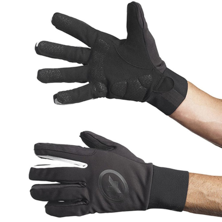 Велоперчатки Assos Bonka Gloves Evo 7, Black Volkanga
