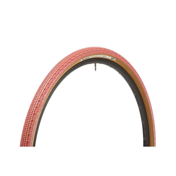 Покрышка Panaracer GravelKing SK 28" (700), Flamingo Pink/Brown