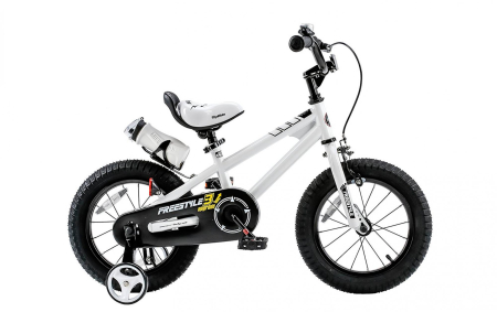 Детский велосипед RoyalBaby Freestyle 16", OFFICIAL UA, Белый