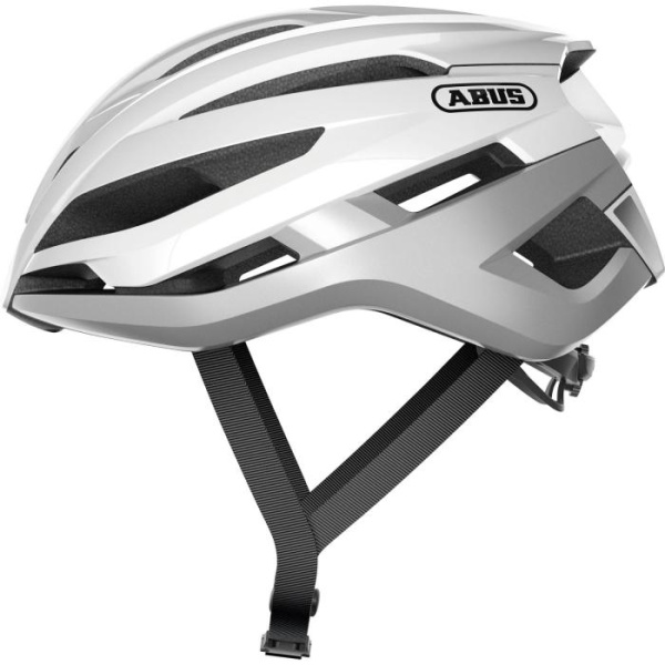 Велошлем ABUS Stormchaser, Polar White
