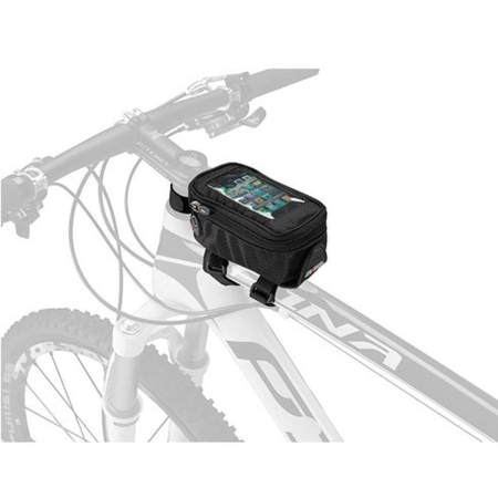 Велосумка на раму Scicon Phone, 0.55 л, Black, для смартфона
