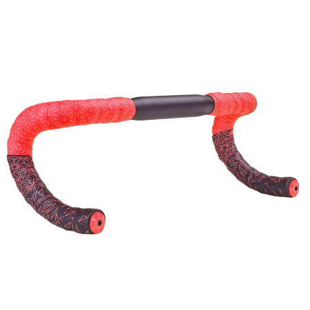 Обмотка руля Supacaz Super Sticky Kush Star Fade Красный с черным