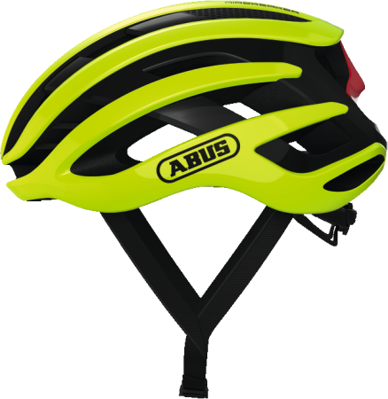 Велошлем ABUS Airbreaker, Neon Yellow