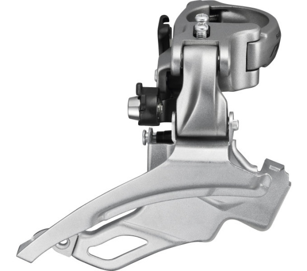 Переключатель передний Shimano FD-T4000-H, ALIVIO 3X9, для 44/48, DOWN-SWING, DUAL-PULL хомут