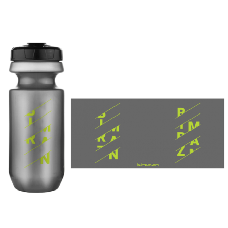 Велофляга Birzman Water Bottle 550 мл, Серо-зеленый
