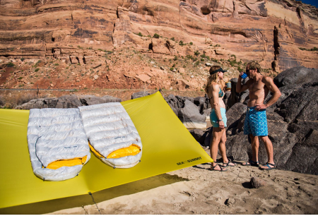 Спальный мешок Spark SpIII (-2/-8°C), 183 см - Left Zip, Light Gray/Yellow от Sea to Summit