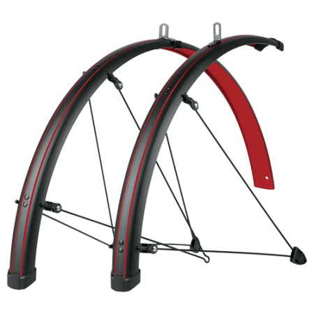 Комплект крыльев SKS Bluemels Stingray 28", Red