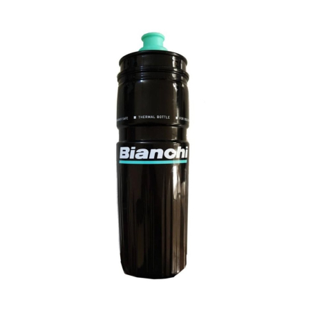 Велофляга-термос Bianchi Thermal Nanofly 500 мл, Black/Celeste