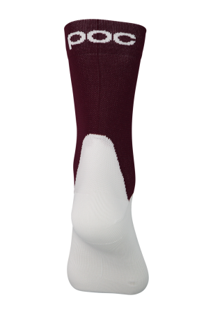 Носки велосипедные POC Essential Road Sock, Propylene Red/Hydrogen White, M
