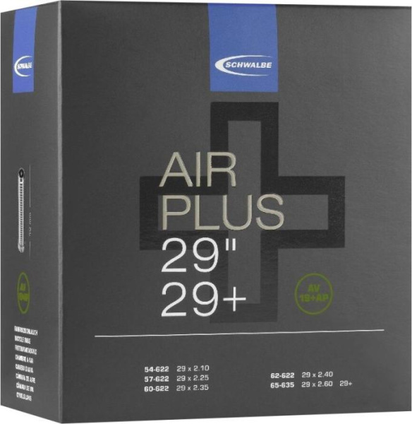 Камера Schwalbe Air Plus AV 19+AP 29"