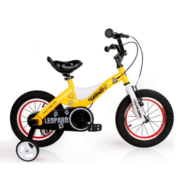 Детский велосипед RoyalBaby Leopard 16", OFFICIAL UA, Желтый