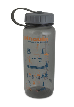 Фляга Pinguin Tritan Slim Bottle 2020 BPA-free, 0,65 L, Grey