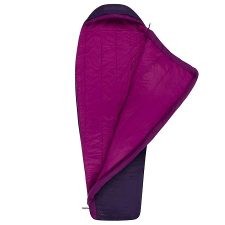 Женский спальный мешок Quest QuI (-1/-8°C), 183 см - Right Zip, Blackberry/Grape от Sea to Summit