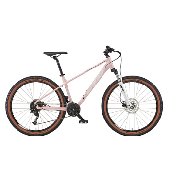 Горный велосипед KTM PENNY LANE 271 27.5" рама XS/32, розовый (бело-розовый), 2022