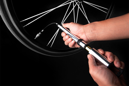 Насос Birzman Infinite MTB (threaded), Серебристый