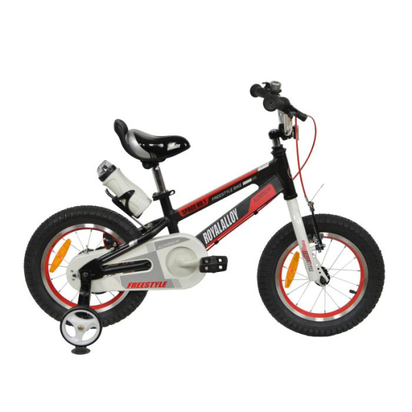 Детский велосипед RoyalBaby Space NO.1 Steel 12", OFFICIAL UA, Черный