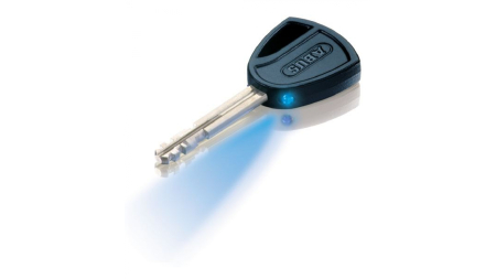 Мотозамок на диск ABUS 8077 Granit Detecto X-Plus, Orange