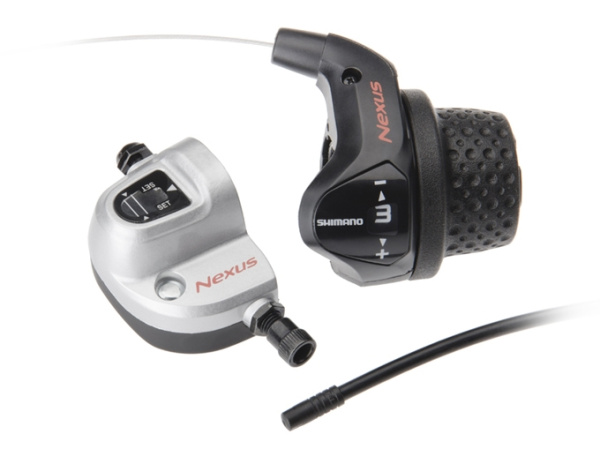 Шифтер SL-3S41 NEXUS REVO SHIFTER 3-швидк. коротк. грипса, рубашка, трос +BELL