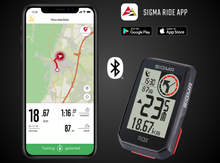 Велокомпьютер ROX 2.0 Black Sigma Sport