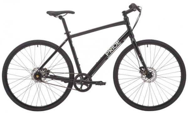 Городской велосипед Pride Bullet 28" Черный 2020