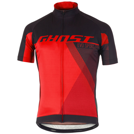 Велоджерси Ghost Performance Evo Short, Черно-красный
