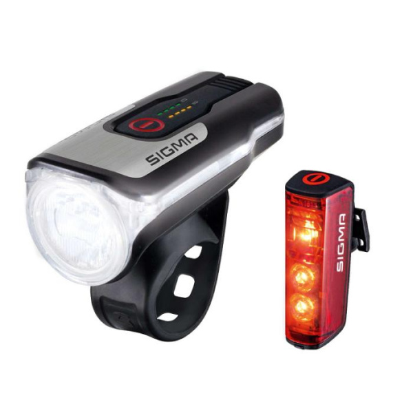 Комплект велосвета Sigma Sport Aura 80 USB K-SET II