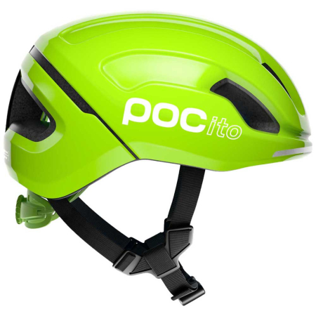 Детский велошлем POC POCito Omne SPIN Fluorescent Yellow/Green, S