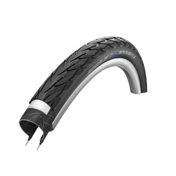Покрышка Schwalbe Delta Cruiser Plus 26" (PunctureGuard, SBC, Active), Black Reflex