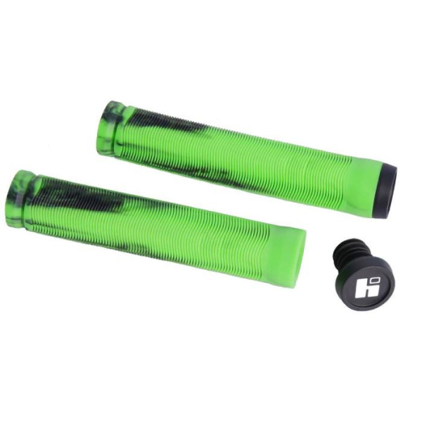 Грипсы для трюкового самоката Hipe H4 Duo, Black/Green