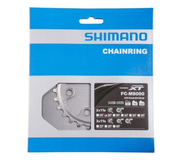 Зірка шатунів Shimano FC-M8000 26 зуб.-BC для 36-26T