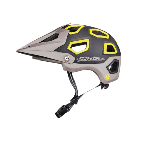 Велошлем Ghost MTN Line Серо-желтый