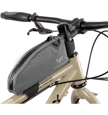 Велосумка на раму Apidura Backcountry Top Tube Pack, 1 л, Gray