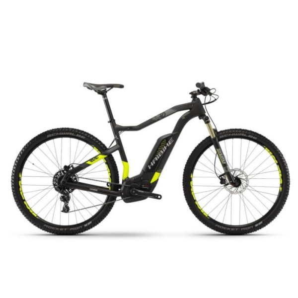 Электровелосипед Haibike Sduro HardNine 8.0 29" Черно-желтый 2018