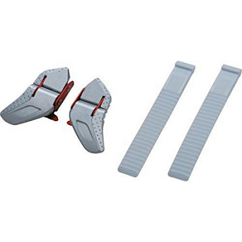 Замки + ремешки для велотуфель Shimano R320 / 315 / 260 LowProfil, Белый